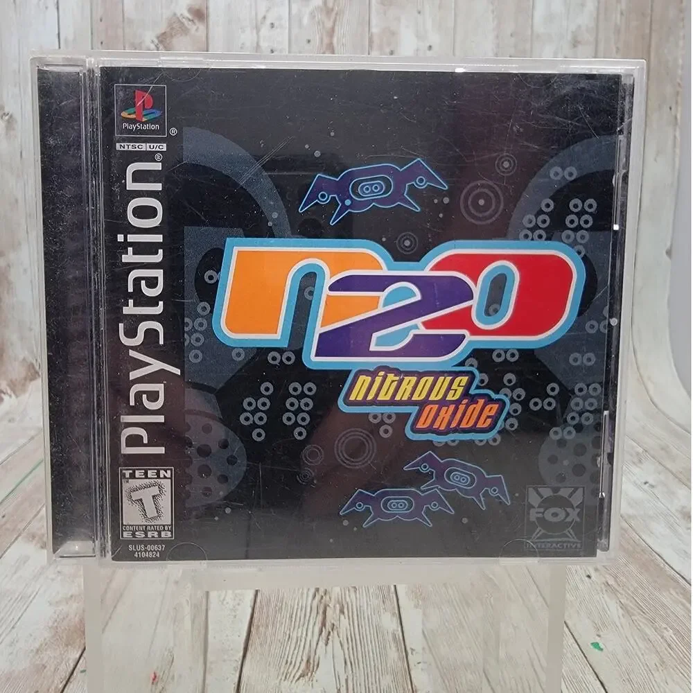 N2O: Nitrous Oxide PlayStation 1 PS1 1998 Crystal Method CIB Complete